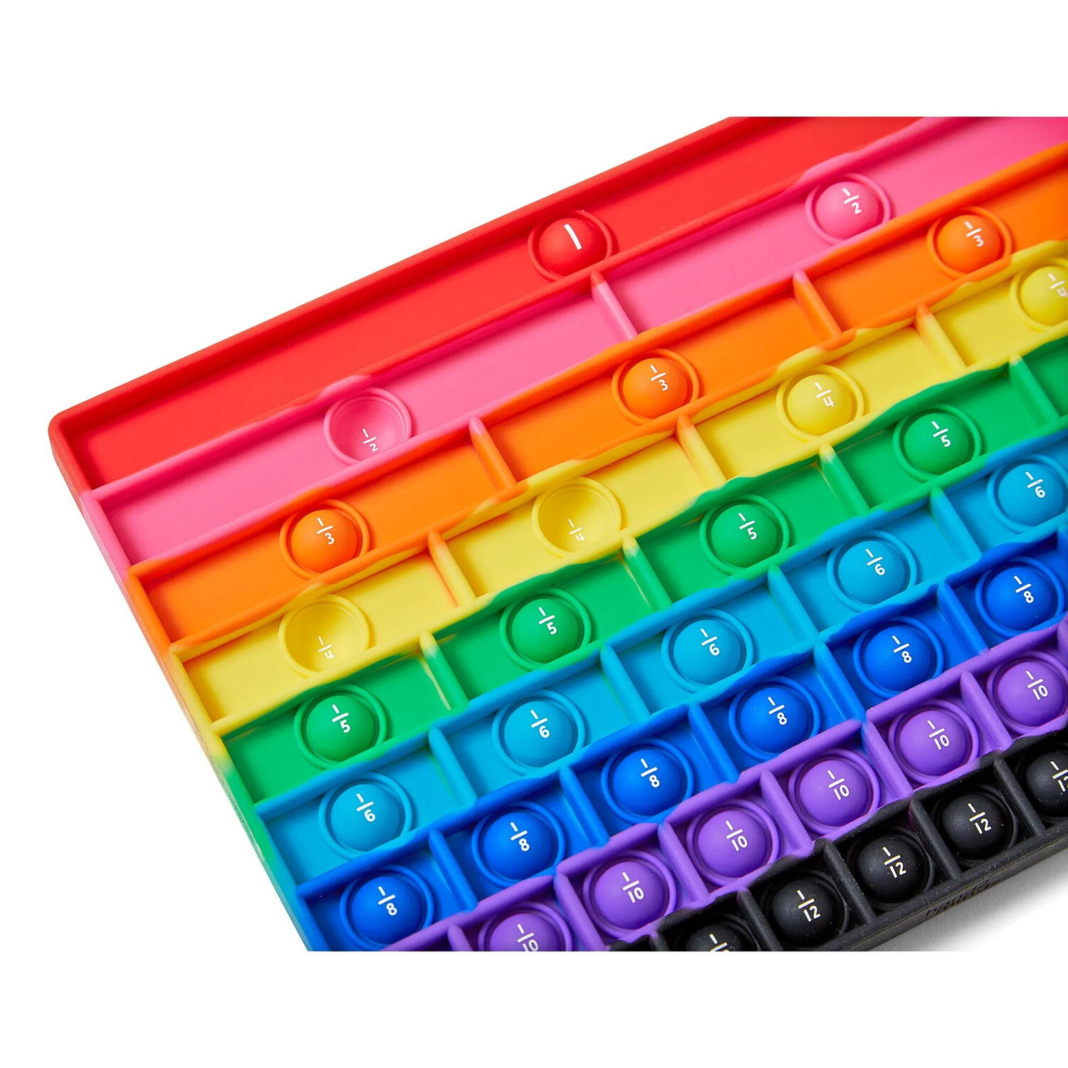 Tablita senzoriala cu fractii - Rainbow Fraction® PlayLearn Toys