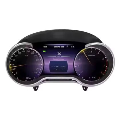 Ceasuri electronice digitale FULL HD Mercedes Clasa C W205, GLC X205, C W204, E W212 2015-2018 EDT-CLUSTER-W205 CarStore Technology