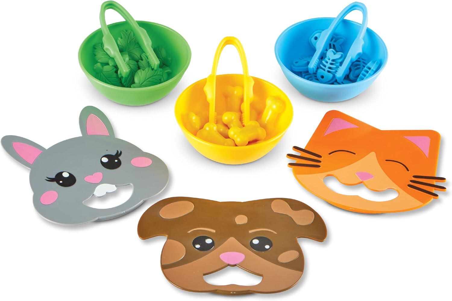 Joc motricitate & sortare - Hraneste animalutele PlayLearn Toys