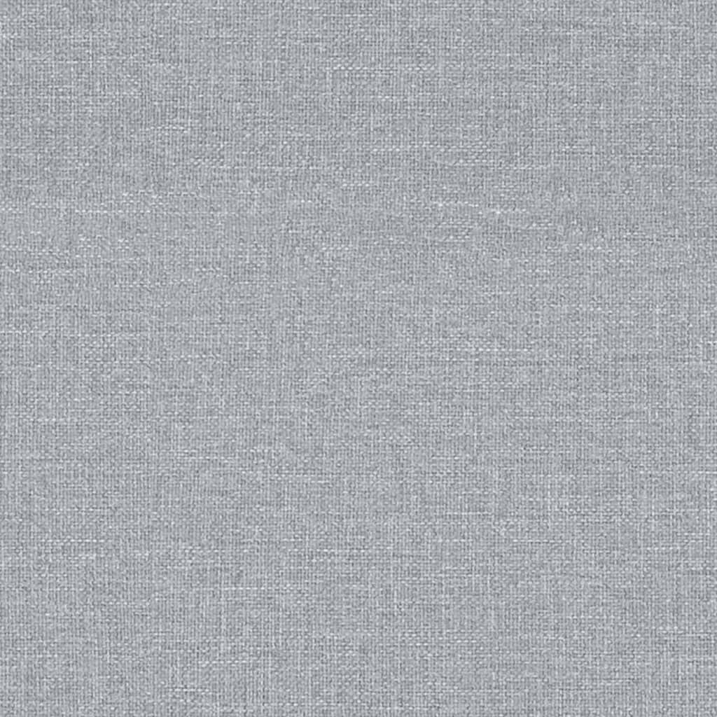 Fotoliu rabatabil, gri deschis, material textil GartenMobel Dekor