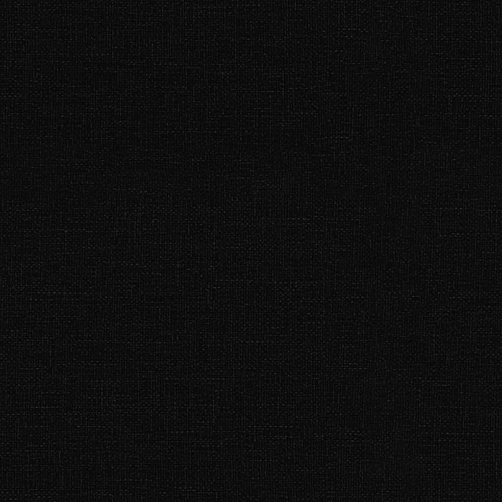 Fotoliu rabatabil, negru, material textil GartenMobel Dekor