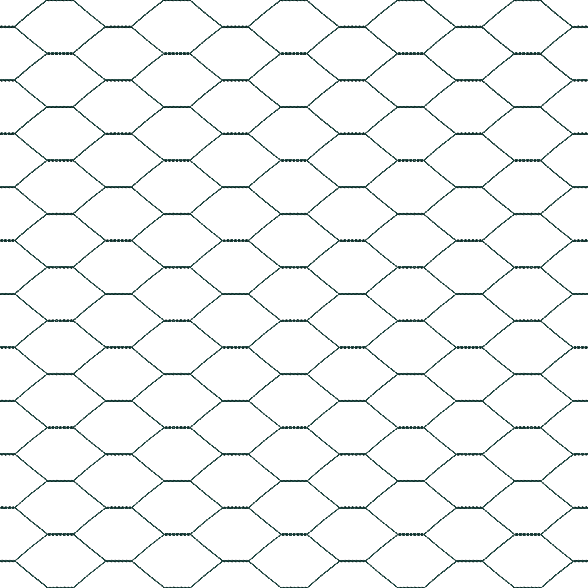 Gard Hexagonal Verde 0.4x100 m Oțel GartenMobel Dekor