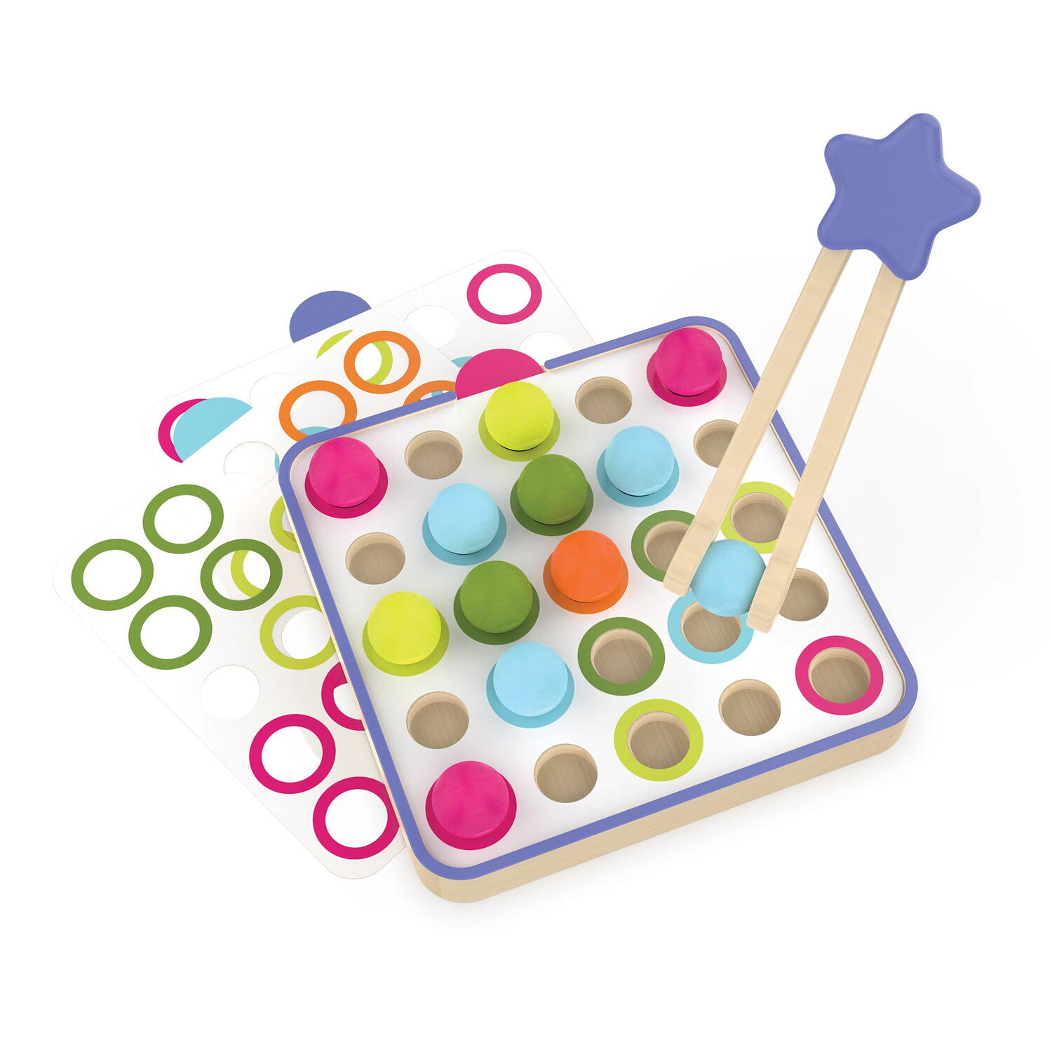 Joc din lemn - Modele si secvente PlayLearn Toys