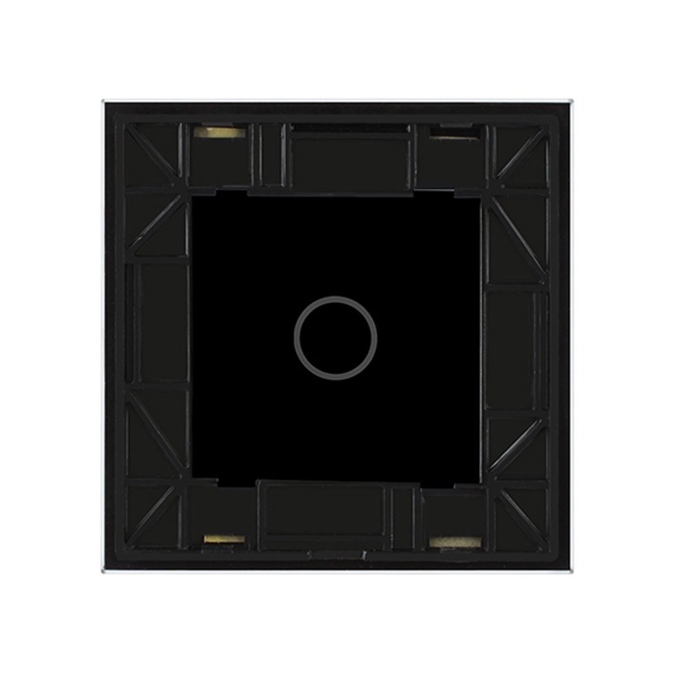 Panou intrerupator simplu cu touch Livolo din sticla SmartElectro IntelligentHouse