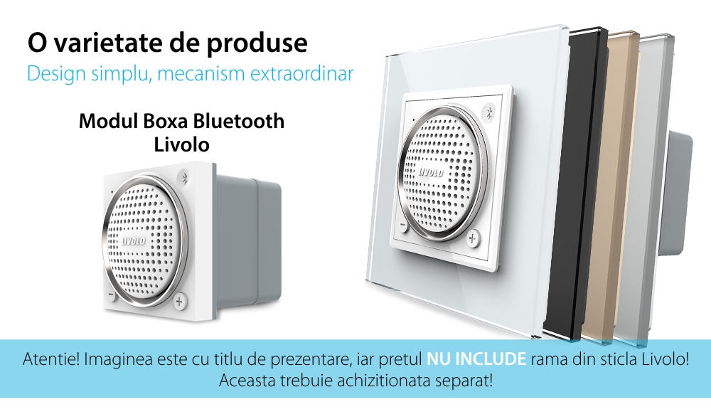 Modul Boxa Bluetooth Livolo SmartElectro IntelligentHouse
