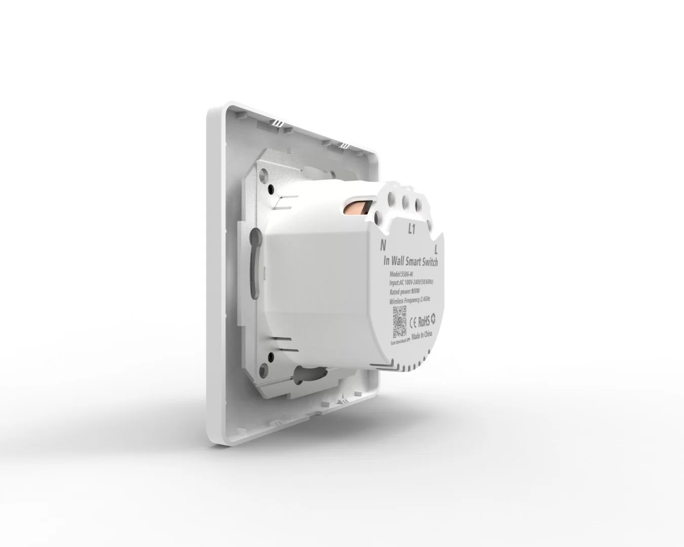 Priza de perete inteligenta Tellur, Wi-Fi, Control aplicatie, 3000W SmartElectro IntelligentHouse