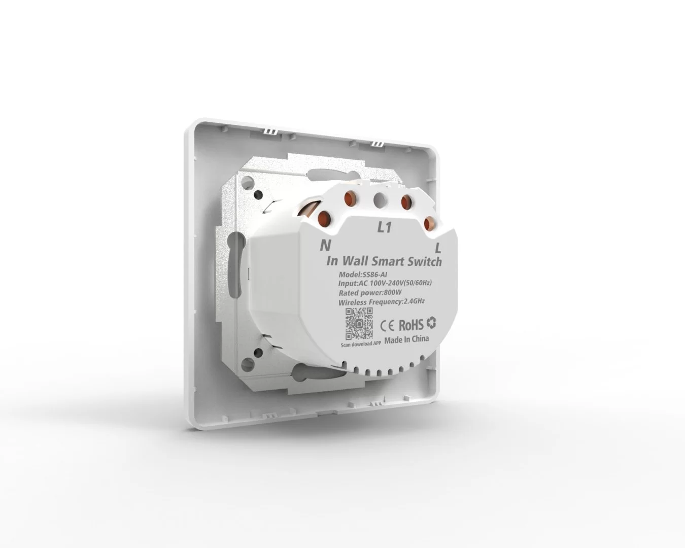 Priza de perete inteligenta Tellur, Wi-Fi, Control aplicatie, 3000W SmartElectro IntelligentHouse