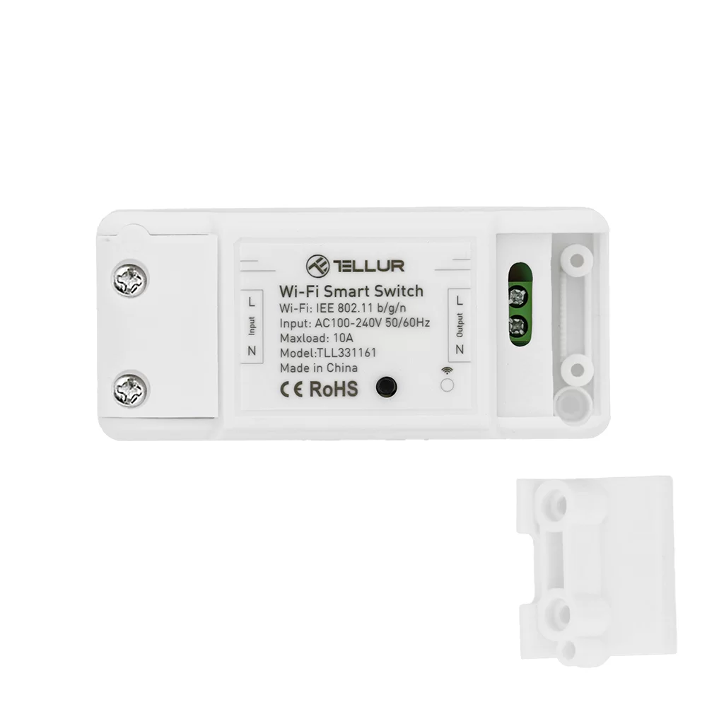 Releu Wi-Fi Tellur, Control aplicatie, Automatizari, 2200 W SmartElectro IntelligentHouse