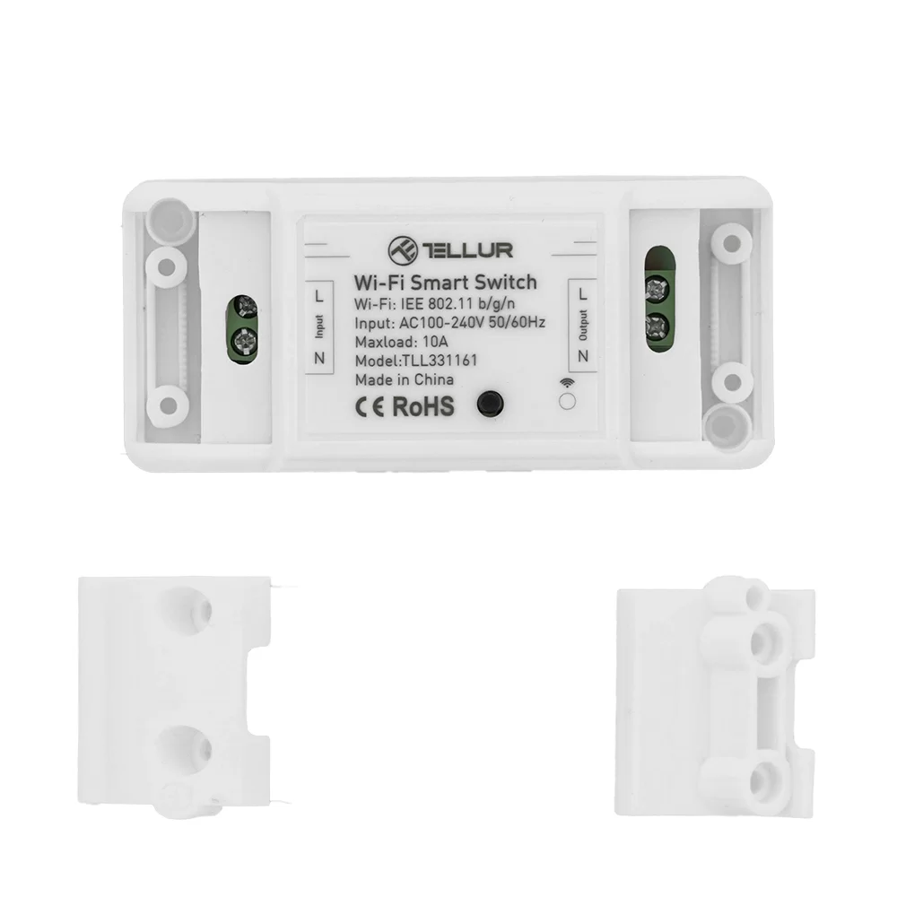 Releu Wi-Fi Tellur, Control aplicatie, Automatizari, 2200 W SmartElectro IntelligentHouse