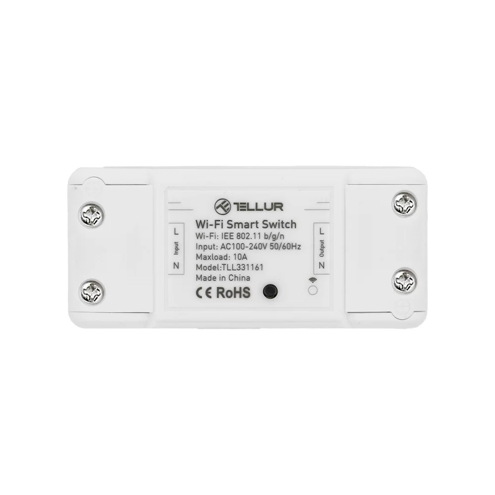 Releu Wi-Fi Tellur, Control aplicatie, Automatizari, 2200 W SmartElectro IntelligentHouse
