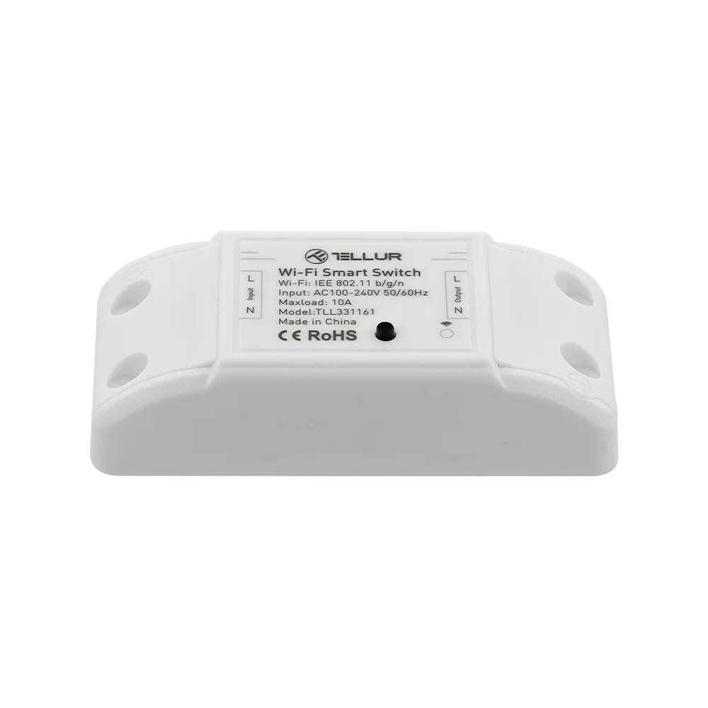 Releu Wi-Fi Tellur, Control aplicatie, Automatizari, 2200 W SmartElectro IntelligentHouse