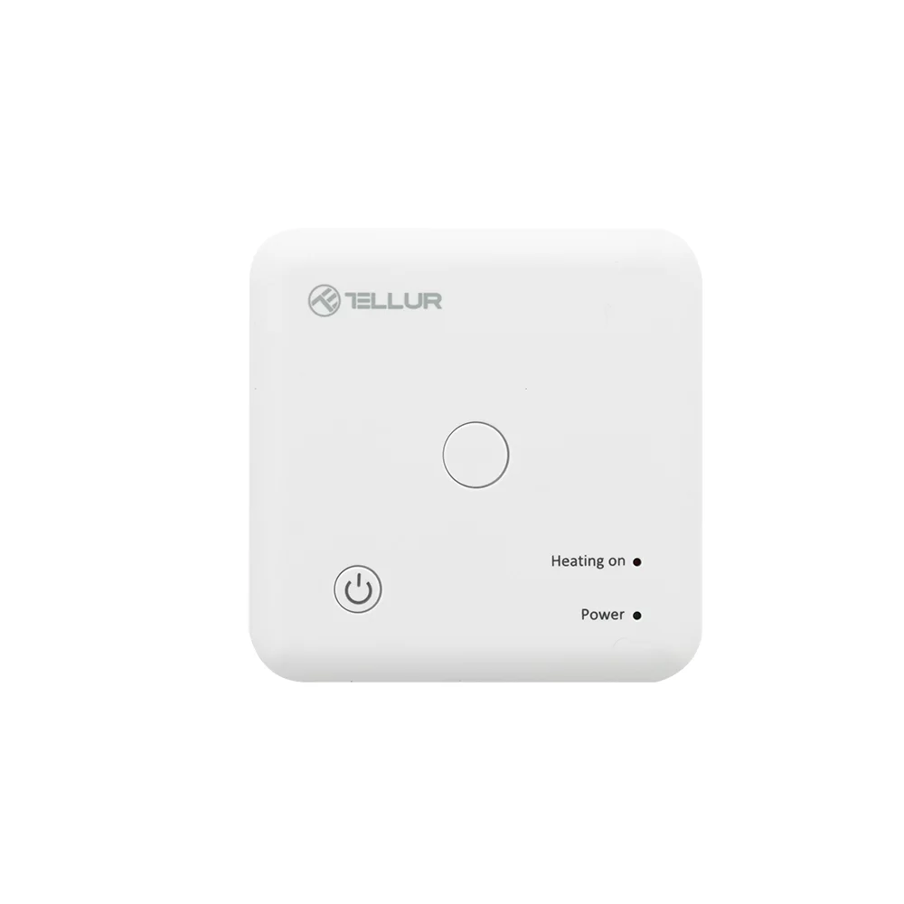 Termostat inteligent pentru centrala pe gaz Tellur, Wi-Fi, LCD 3.7 inch, Control aplicatie SmartElectro IntelligentHouse