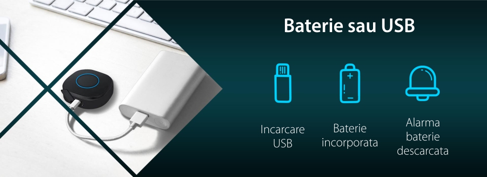 Buton inteligent Shelly Button1, Functie telecomanda, Control dispozitive, Wi-Fi 2.4 GHz SmartElectro IntelligentHouse