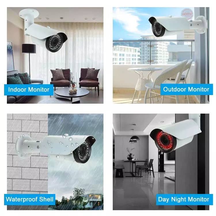 Camera de supraveghere Besnt BS-IP32G, 5MP IP, IR, Vedere nocturna SmartElectro IntelligentHouse
