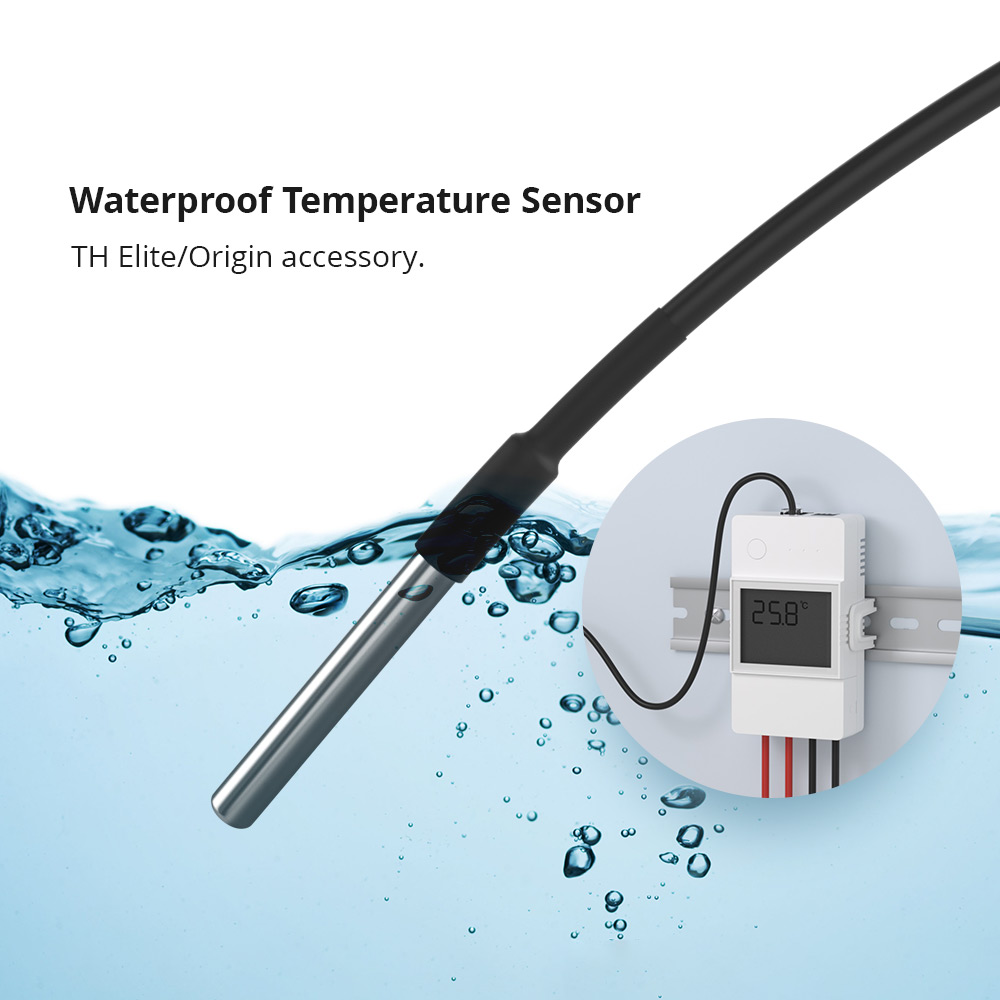 Senzor de temperatura rezistent la apa Sonoff DS18B20-RJ9 SmartElectro IntelligentHouse