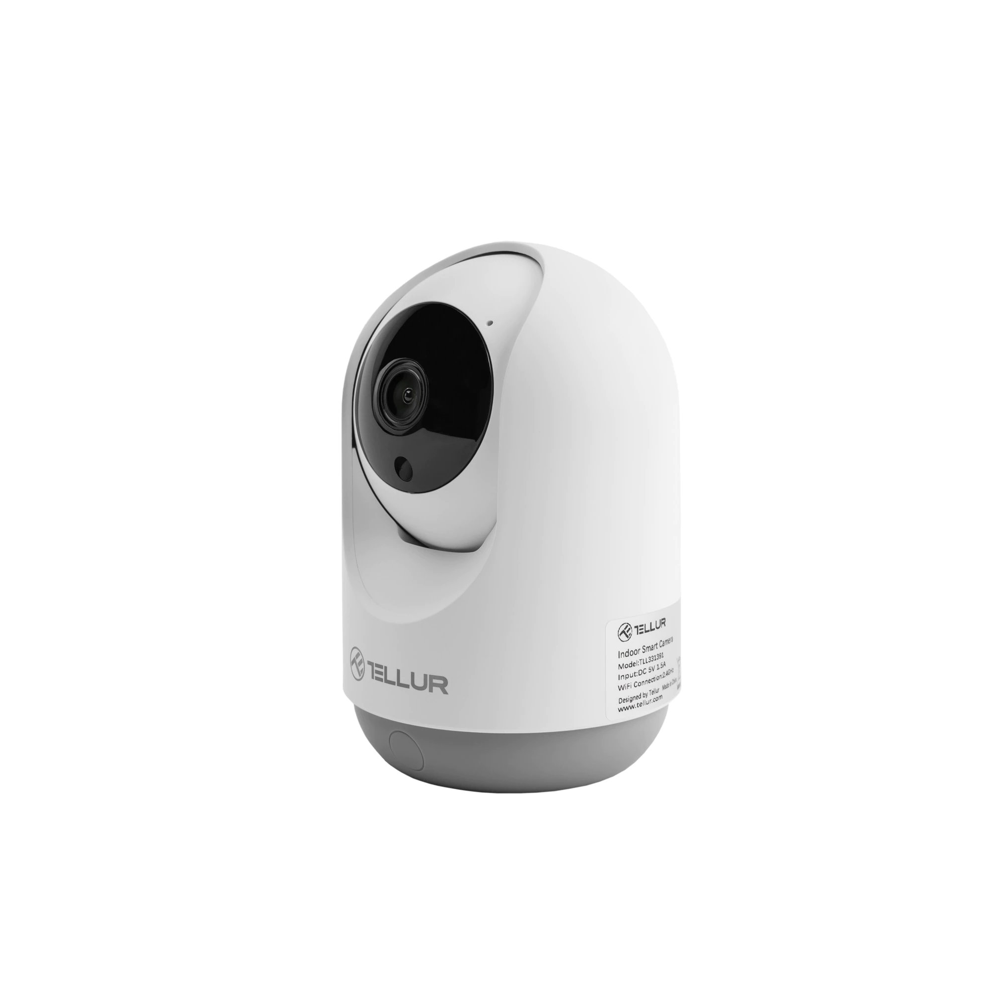 Camera inteligenta interior Tellur, 3MP, Ultra HD, Night Vision, Senzor PIR, PTZ SmartElectro IntelligentHouse