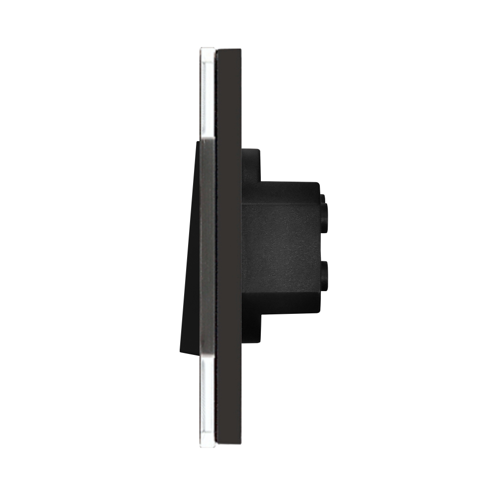 Intrerupator Jaluzele Mecanic LUXION cu Rama din Sticla SmartElectro IntelligentHouse