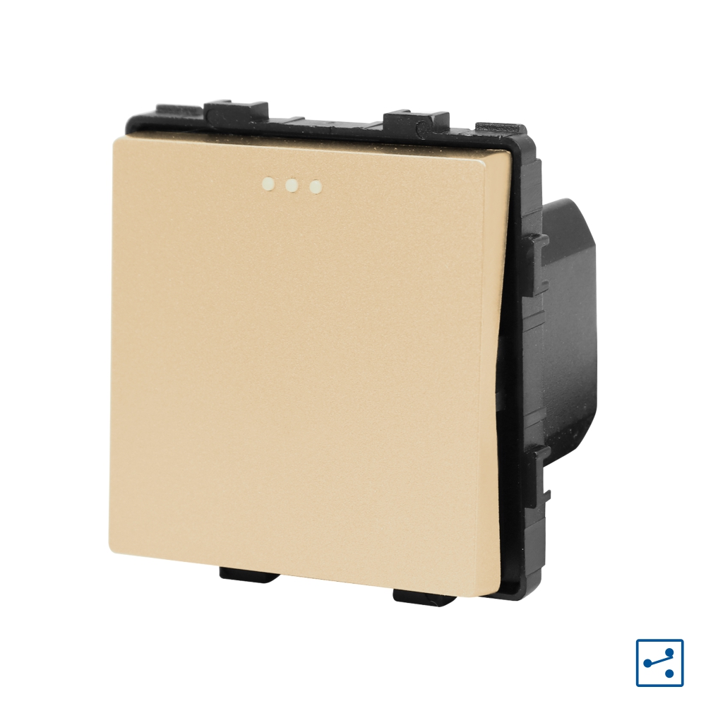 Modul Intrerupator Simplu Cruce Mecanic LUXION SmartElectro IntelligentHouse