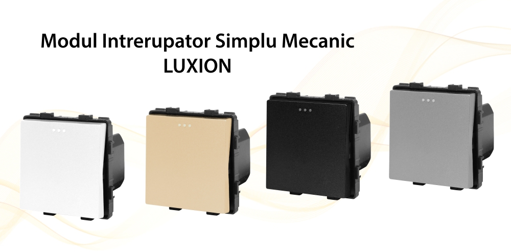 Modul Intrerupator Simplu Mecanic LUXION SmartElectro IntelligentHouse