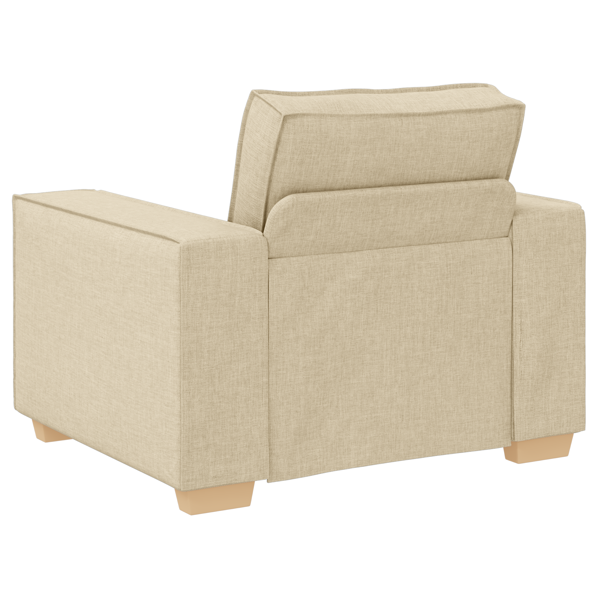 Set canapea, 3 piese, perne crem, textil GartenMobel Dekor