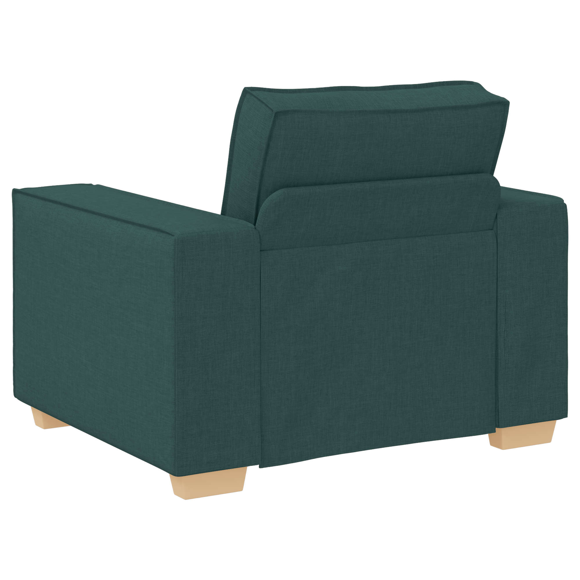 Set canapea, 3 piese, perne verde închis, textil GartenMobel Dekor