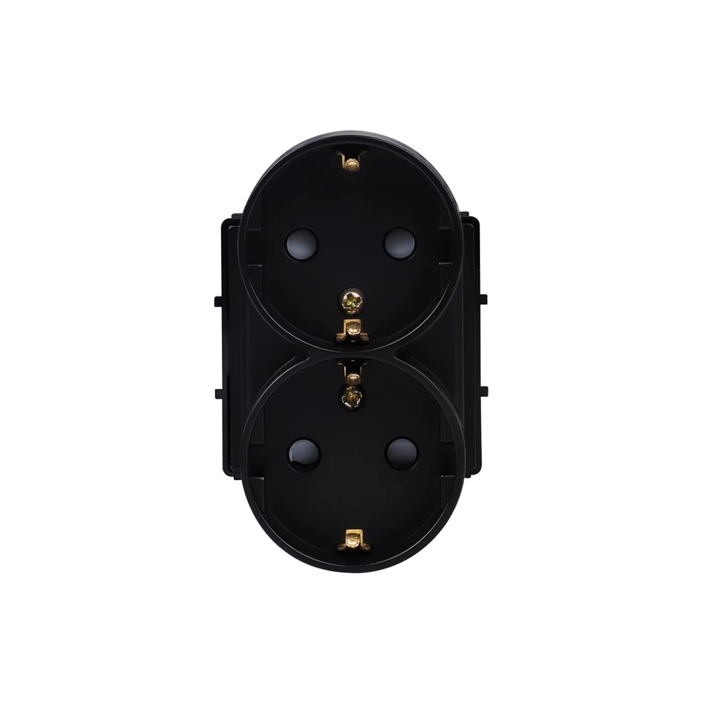 Modul Priza Dubla LUXION Pentru Doza Simpla SmartElectro IntelligentHouse