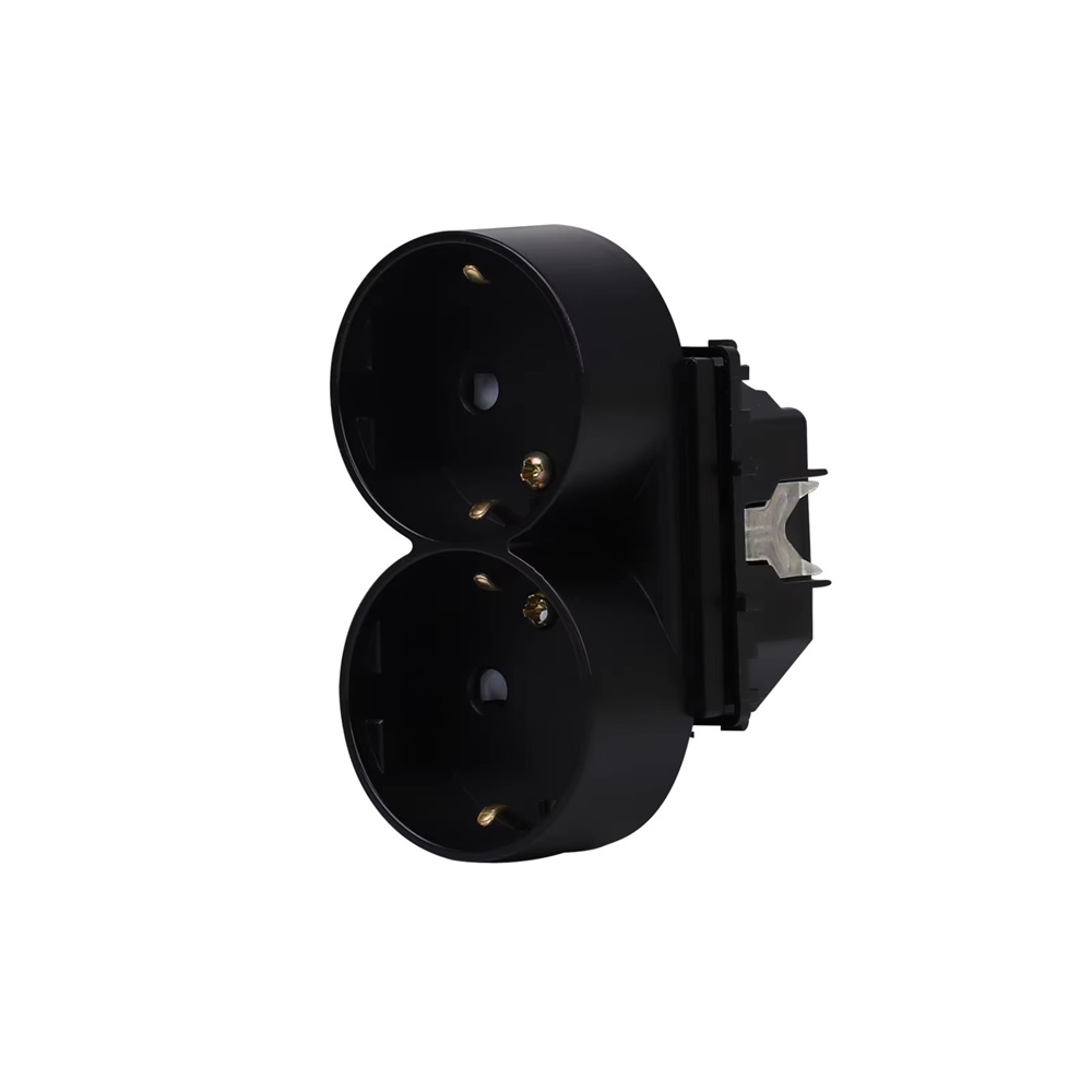 Modul Priza Dubla LUXION Pentru Doza Simpla SmartElectro IntelligentHouse