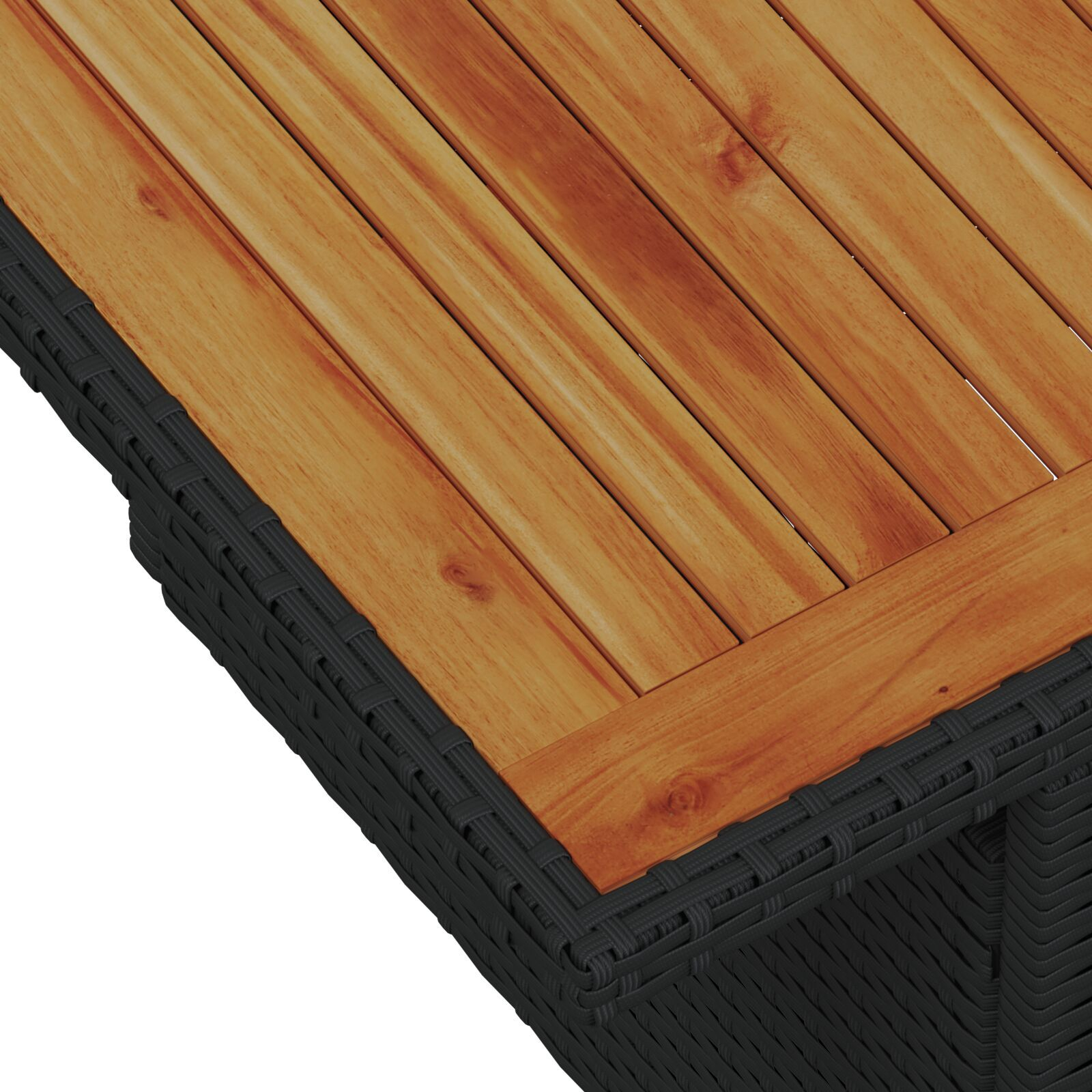 Set de canapele de grădină de 8 piese cu perne Negru Poli Ratan GartenMobel Dekor