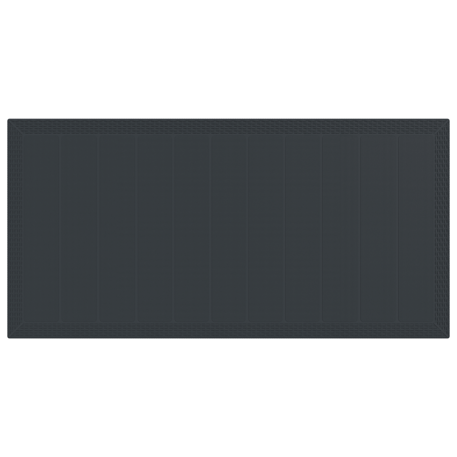 Set de Masa pentru Gradina 9 Piese cu Perne Antracit Poliratan GartenMobel Dekor