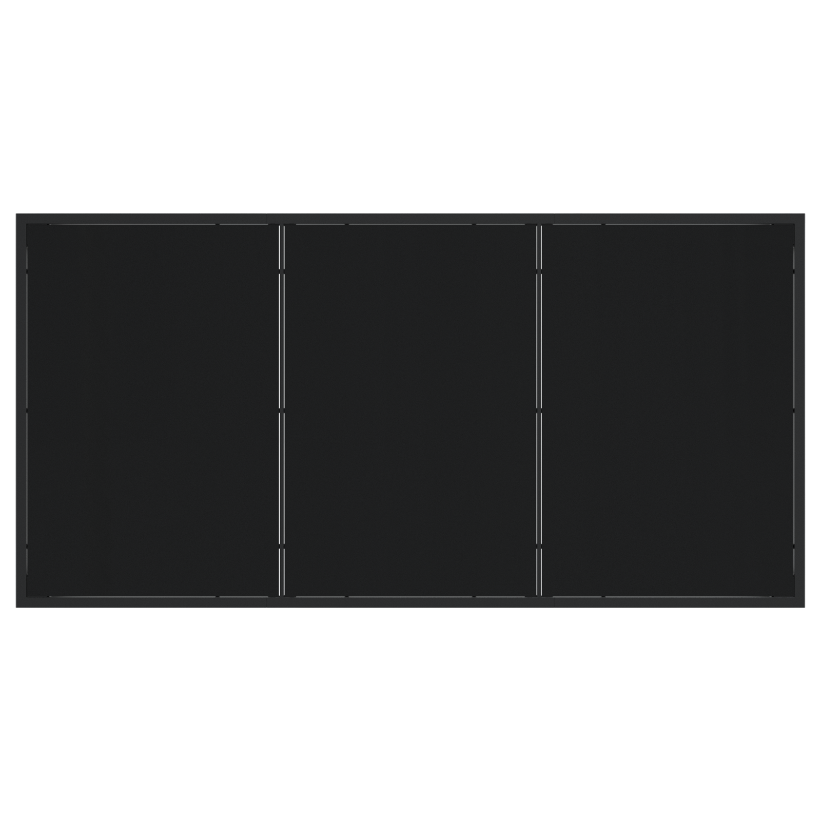 Set de dining pentru grădină 5 piese Negru Rattan PVC GartenMobel Dekor