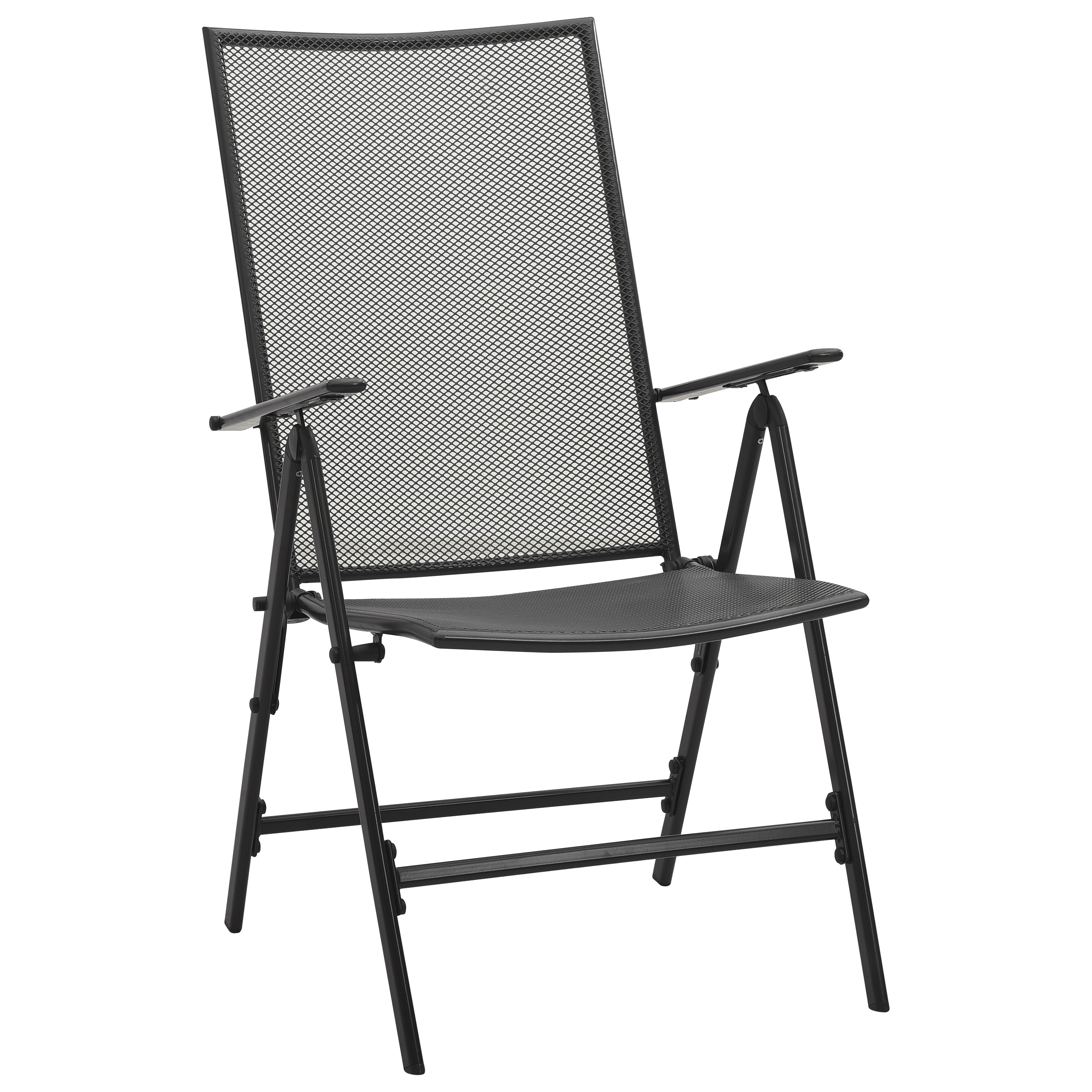 Set de Dining pentru Grădină cu 5 Piese Oțel Antracit GartenMobel Dekor