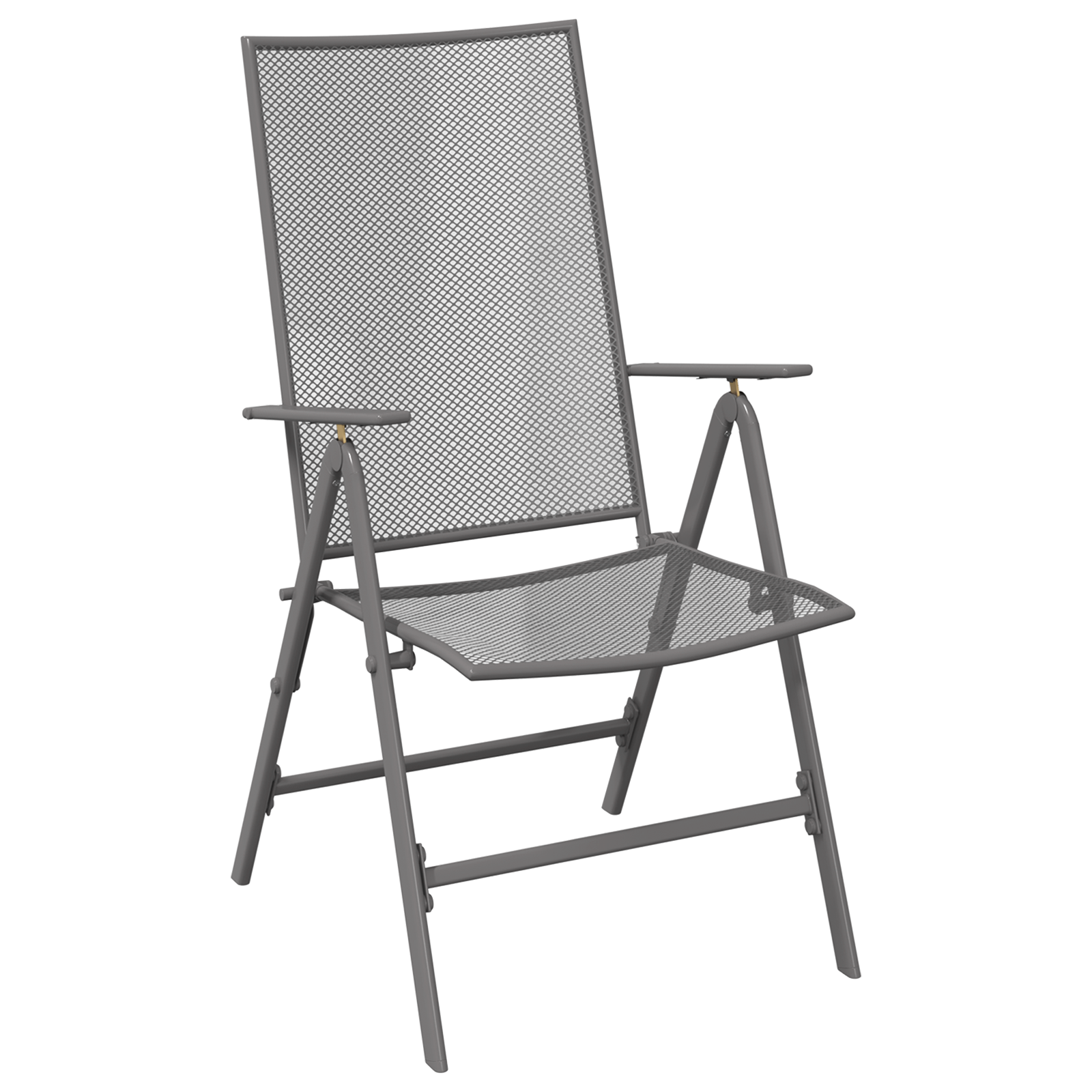 Set de dining de grădină 3 piese din oțel antracit GartenMobel Dekor