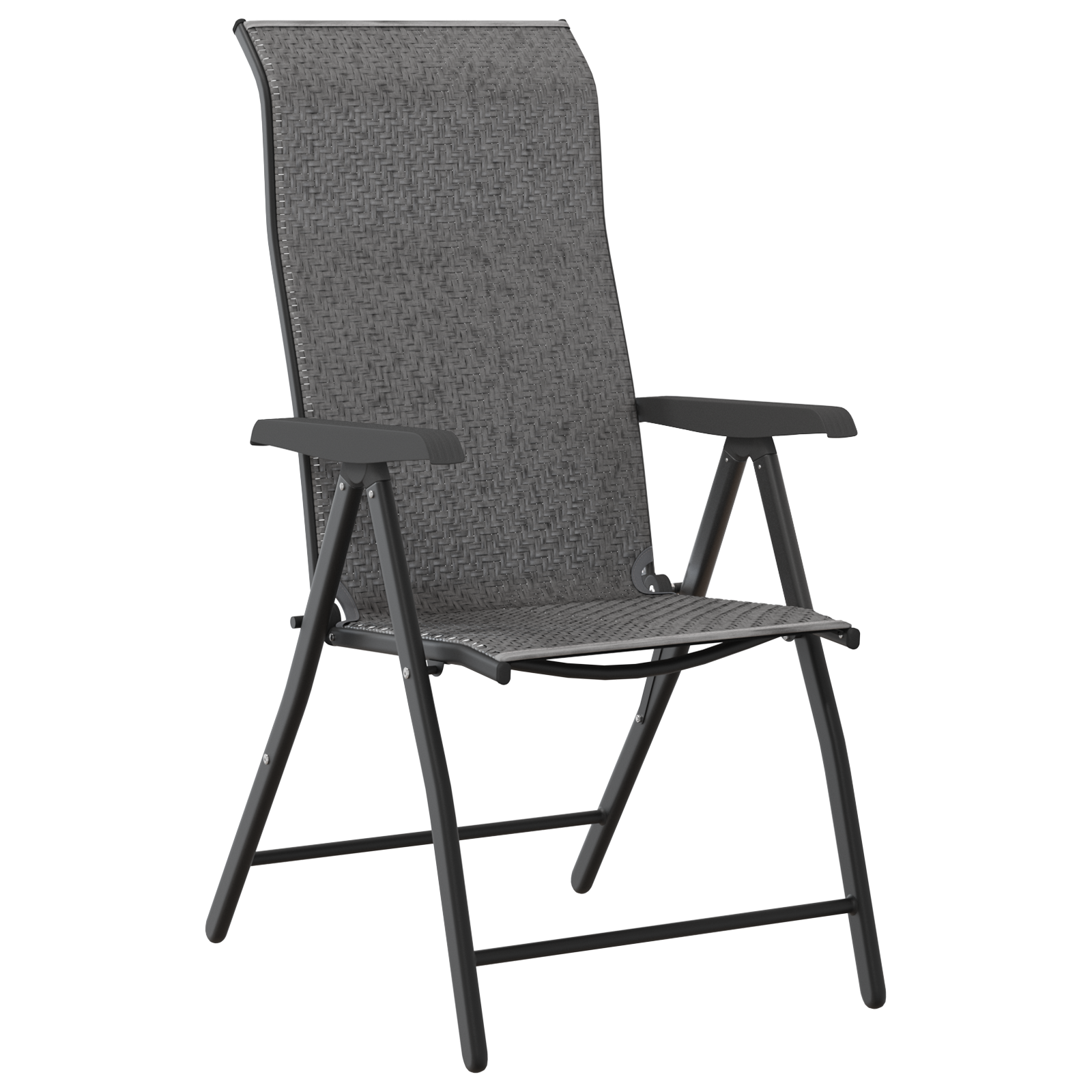 Set de dining pentru grădină 7 piese Gri Poliratan GartenMobel Dekor