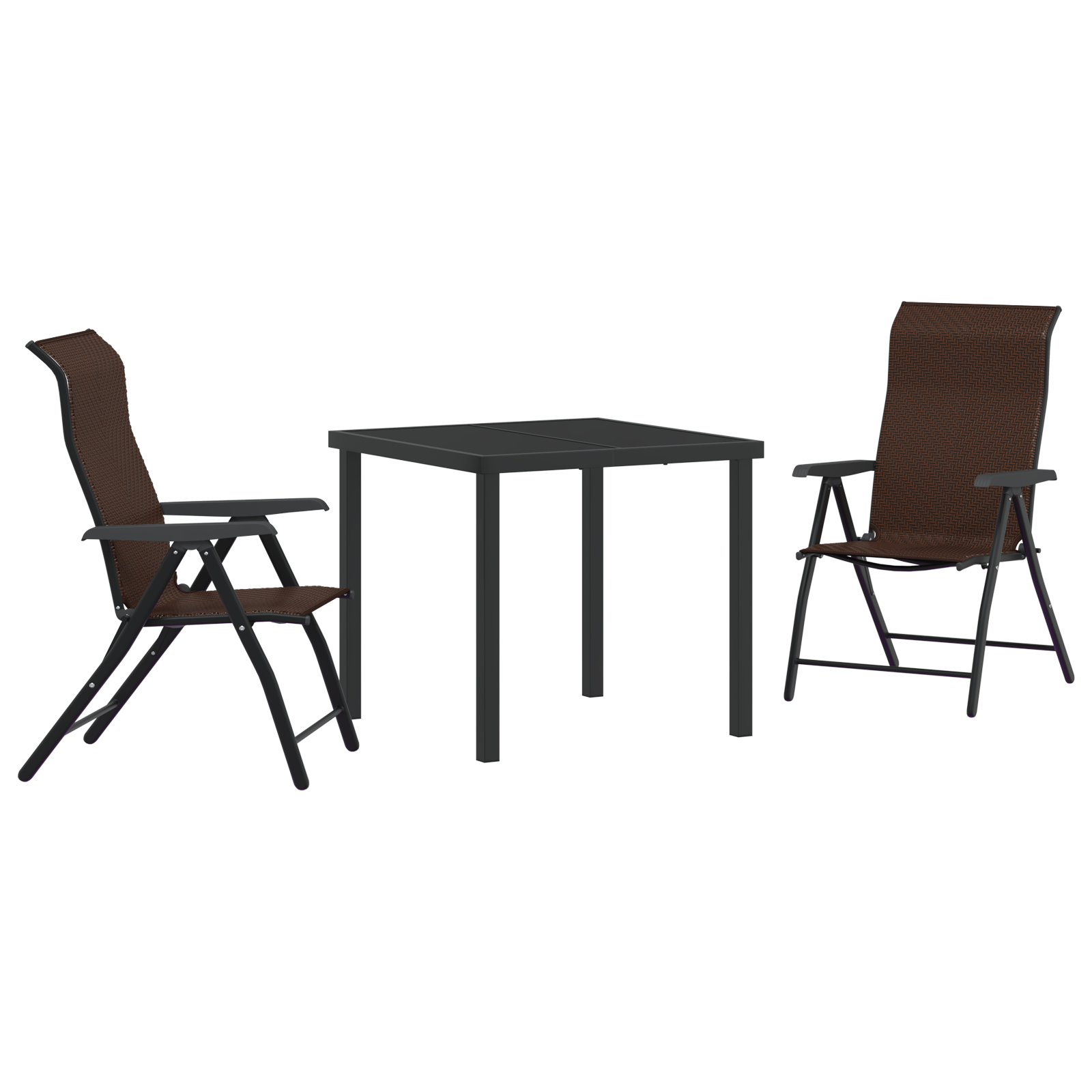 Set mese grădină 3 piese Maro Ratan Poli GartenMobel Dekor