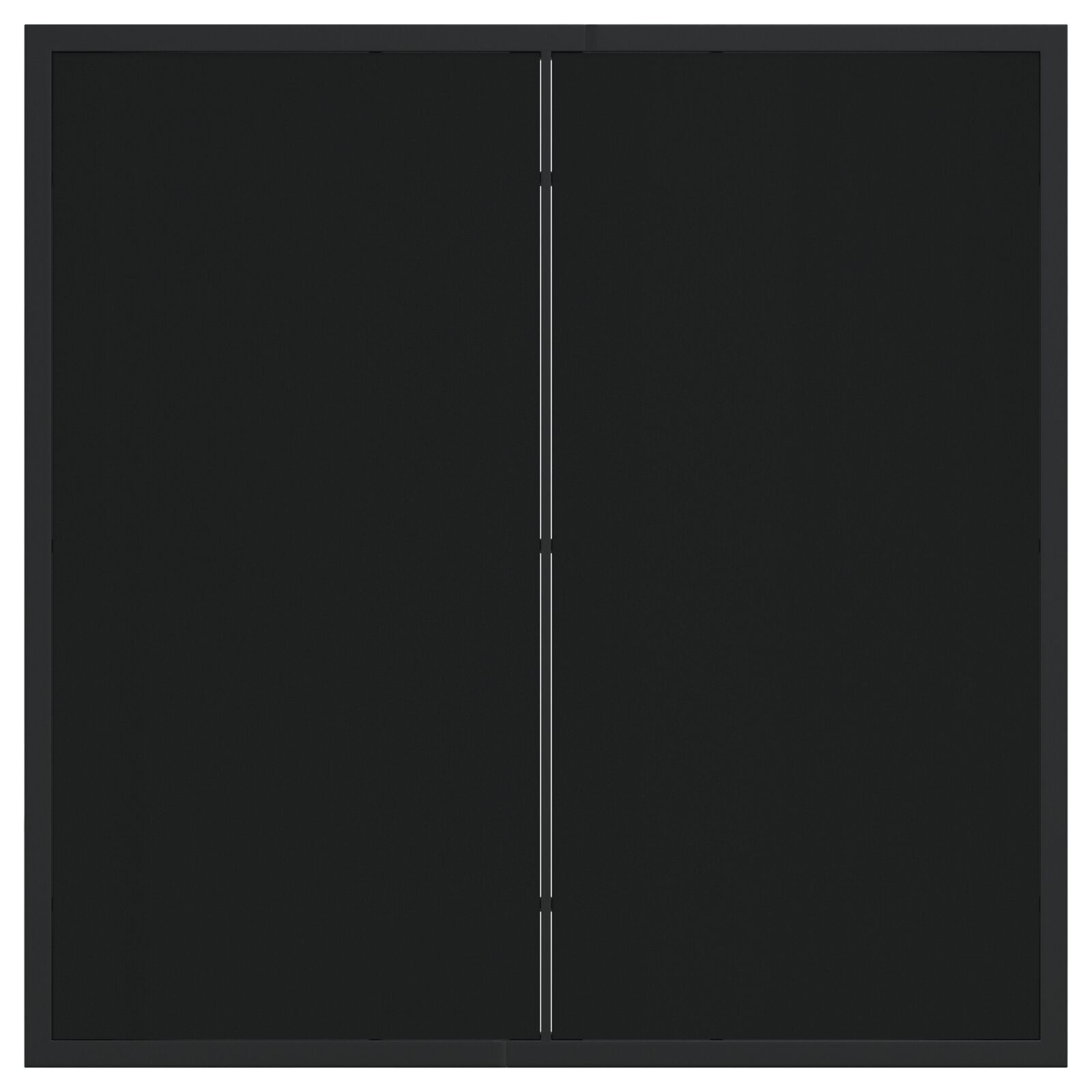 Set de masă pentru grădină din ratan negru, 3 piese GartenMobel Dekor