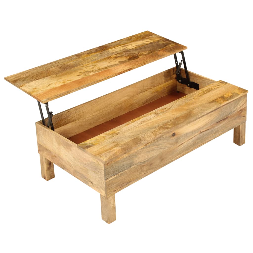 Măsuță de cafea, 110 x 55 x 35 cm, lemn masiv de mango GartenMobel Dekor
