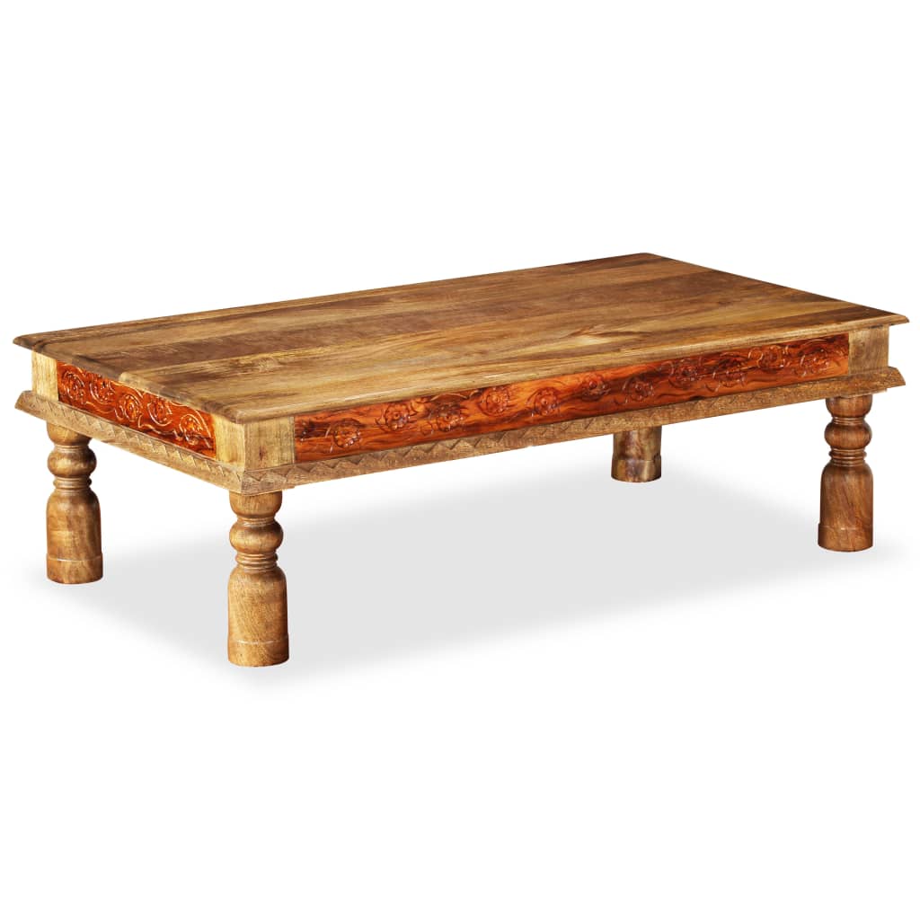 Măsuță de cafea, lemn masiv de mango acacia, 110x60x38 cm GartenMobel Dekor