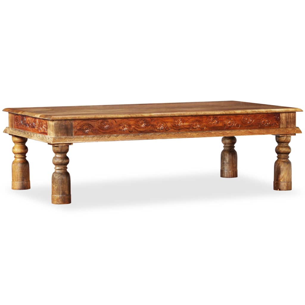 Măsuță de cafea, lemn masiv de mango acacia, 110x60x38 cm GartenMobel Dekor