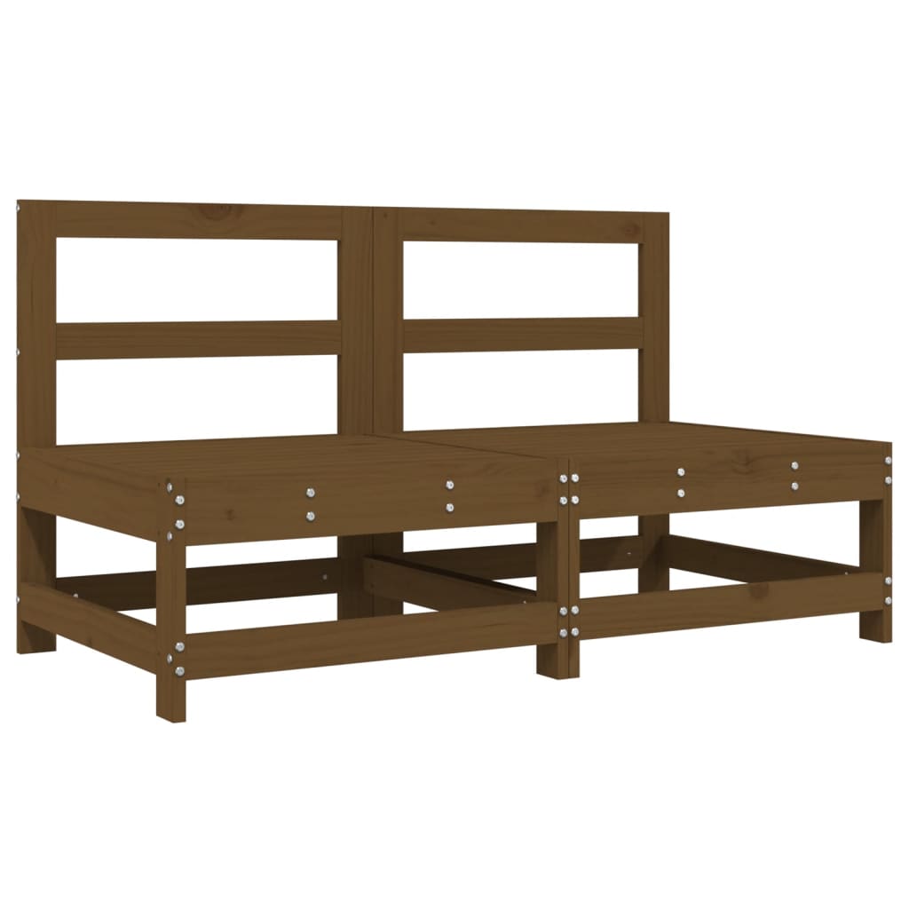 Set mobilier grădină, 6 piese, maro miere, lemn masiv de pin GartenMobel Dekor