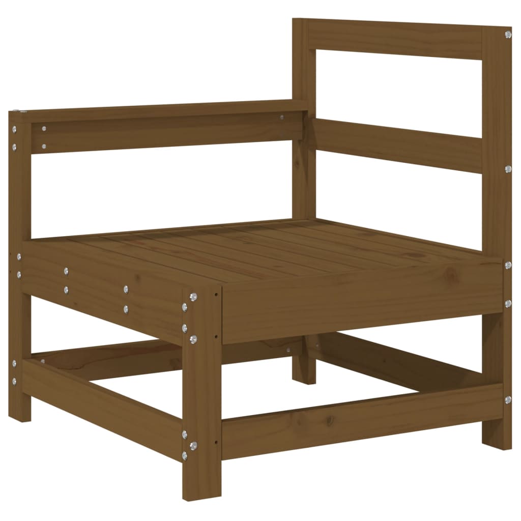 Set mobilier grădină, 6 piese, maro miere, lemn masiv de pin GartenMobel Dekor