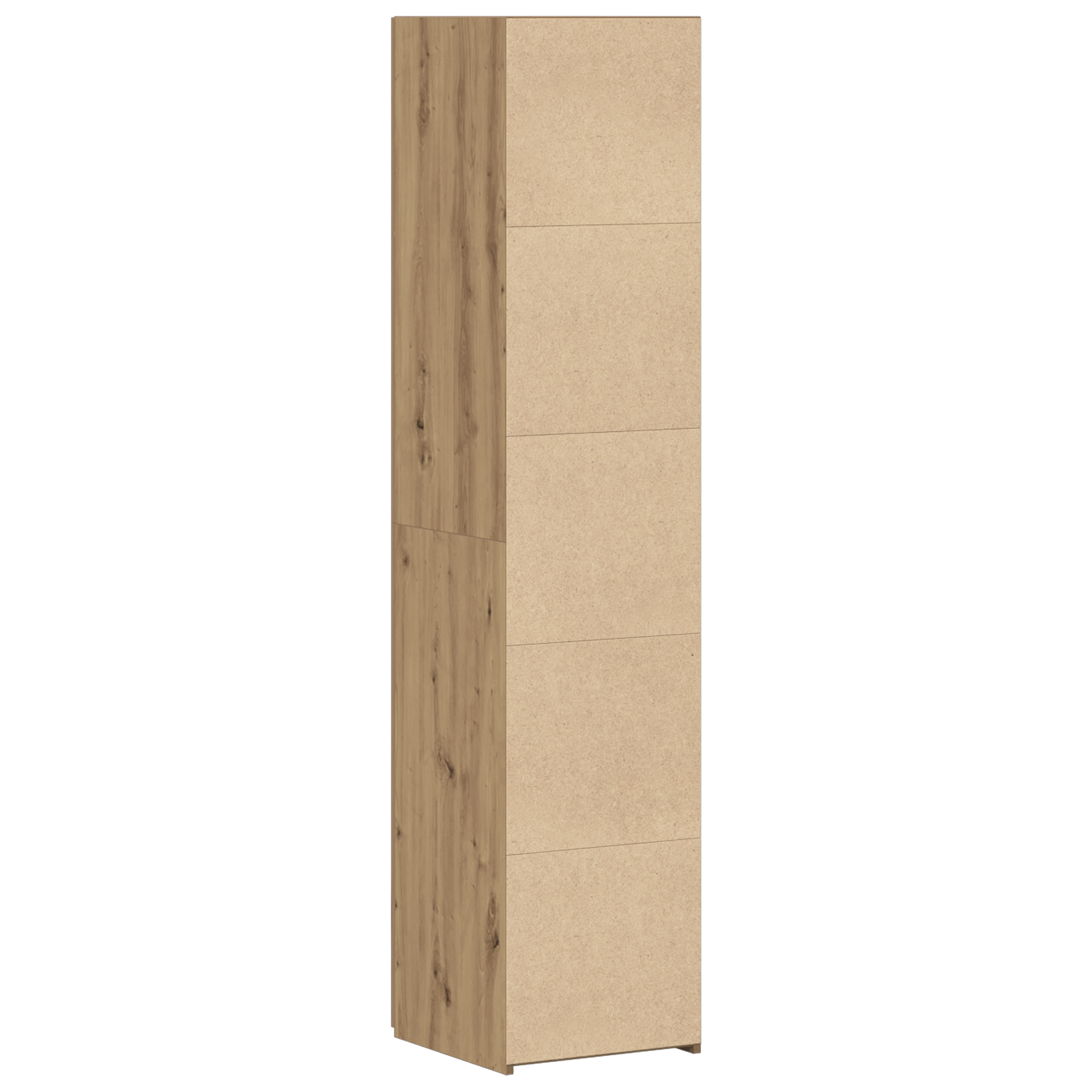 Bufet Stejar 40x42.5x185 cm Lemn prelucrat GartenMobel Dekor