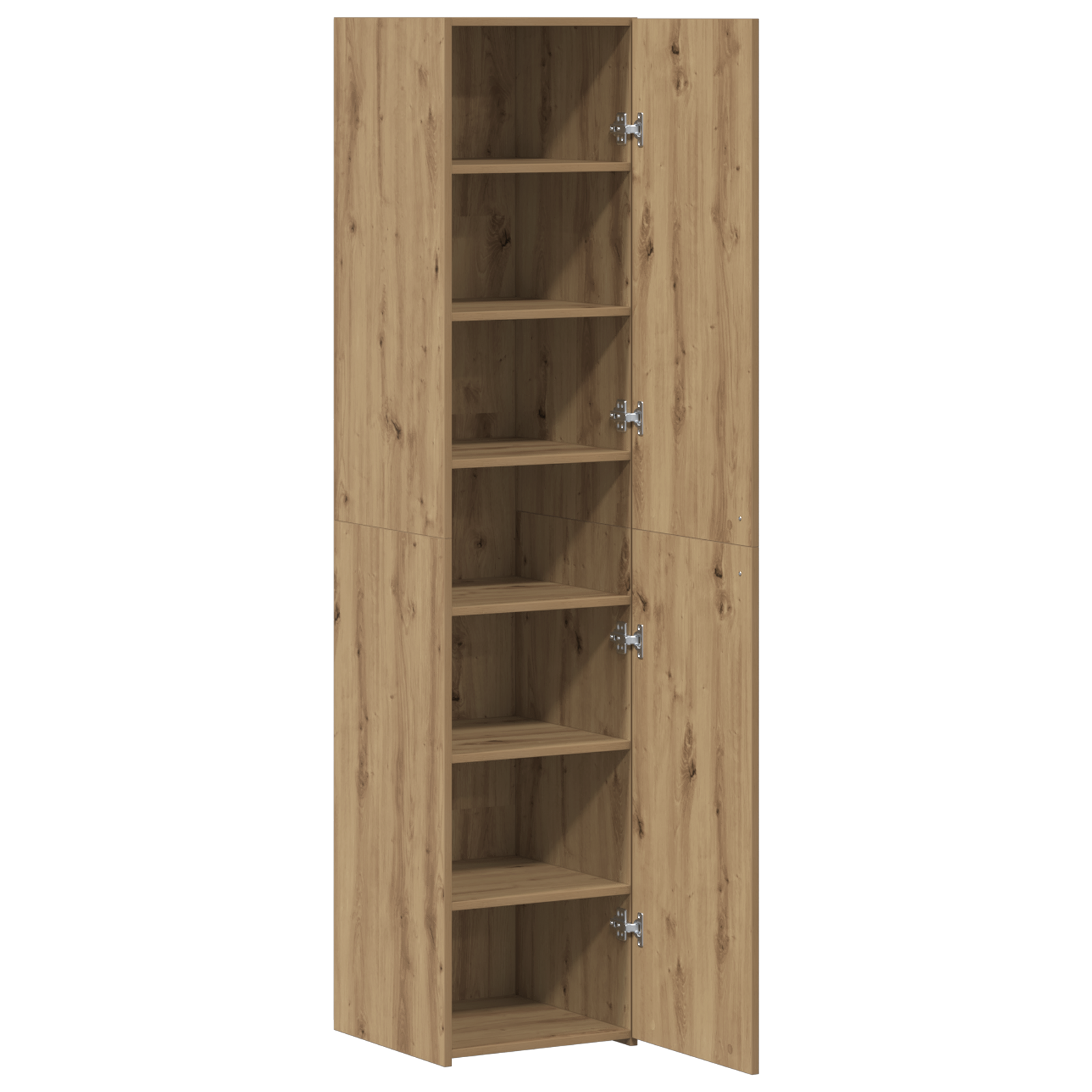 Bufet Stejar 40x42.5x185 cm Lemn prelucrat GartenMobel Dekor