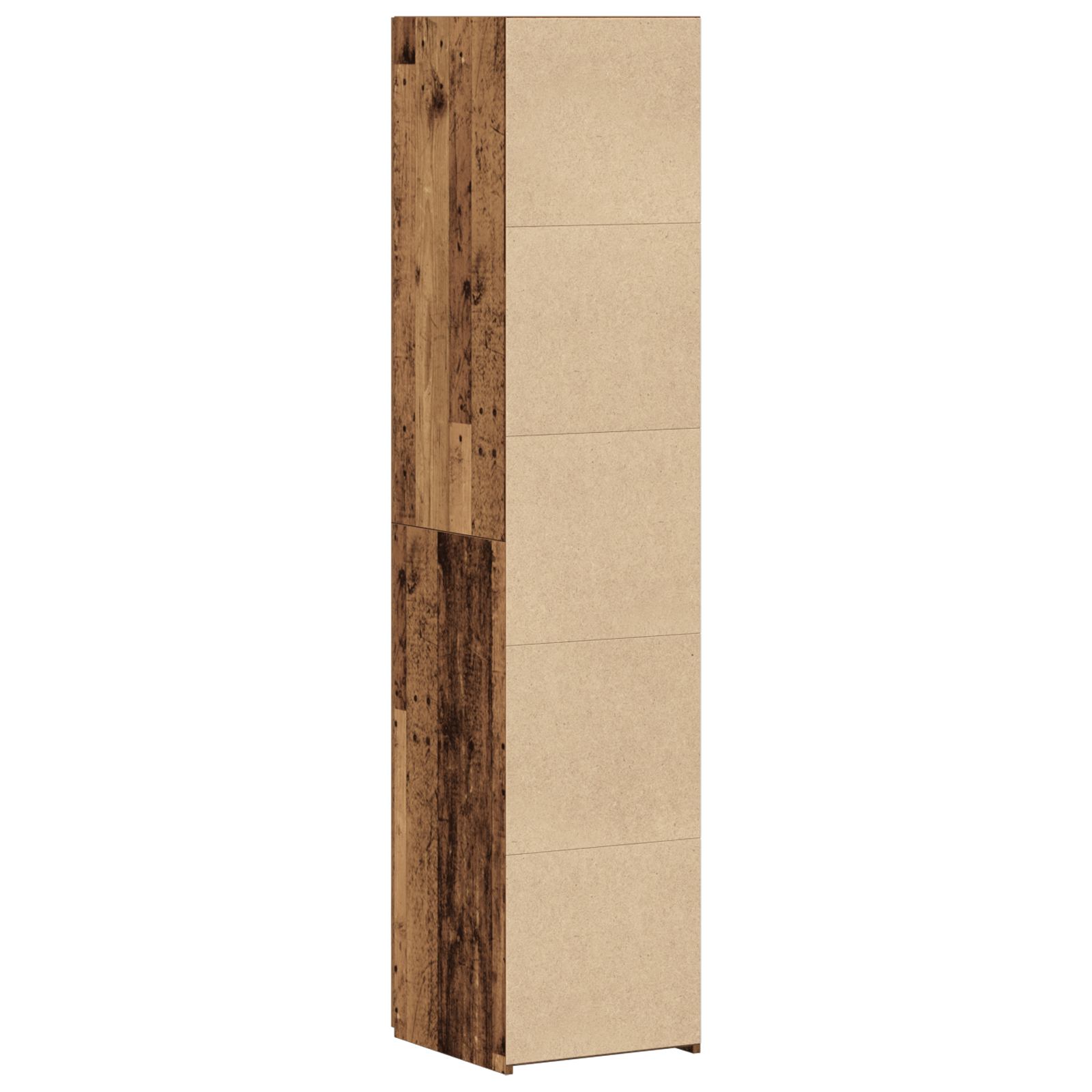 Highboard Lemn Vechi 40x42.5x185 cm Lemn Compozit GartenMobel Dekor