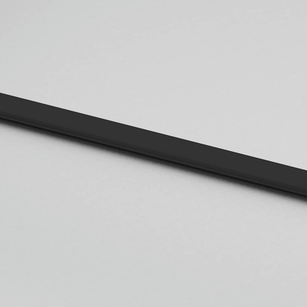 Ușă glisantă cu set de feronerie neagră 90x205 cm Sticlă ESG GartenMobel Dekor