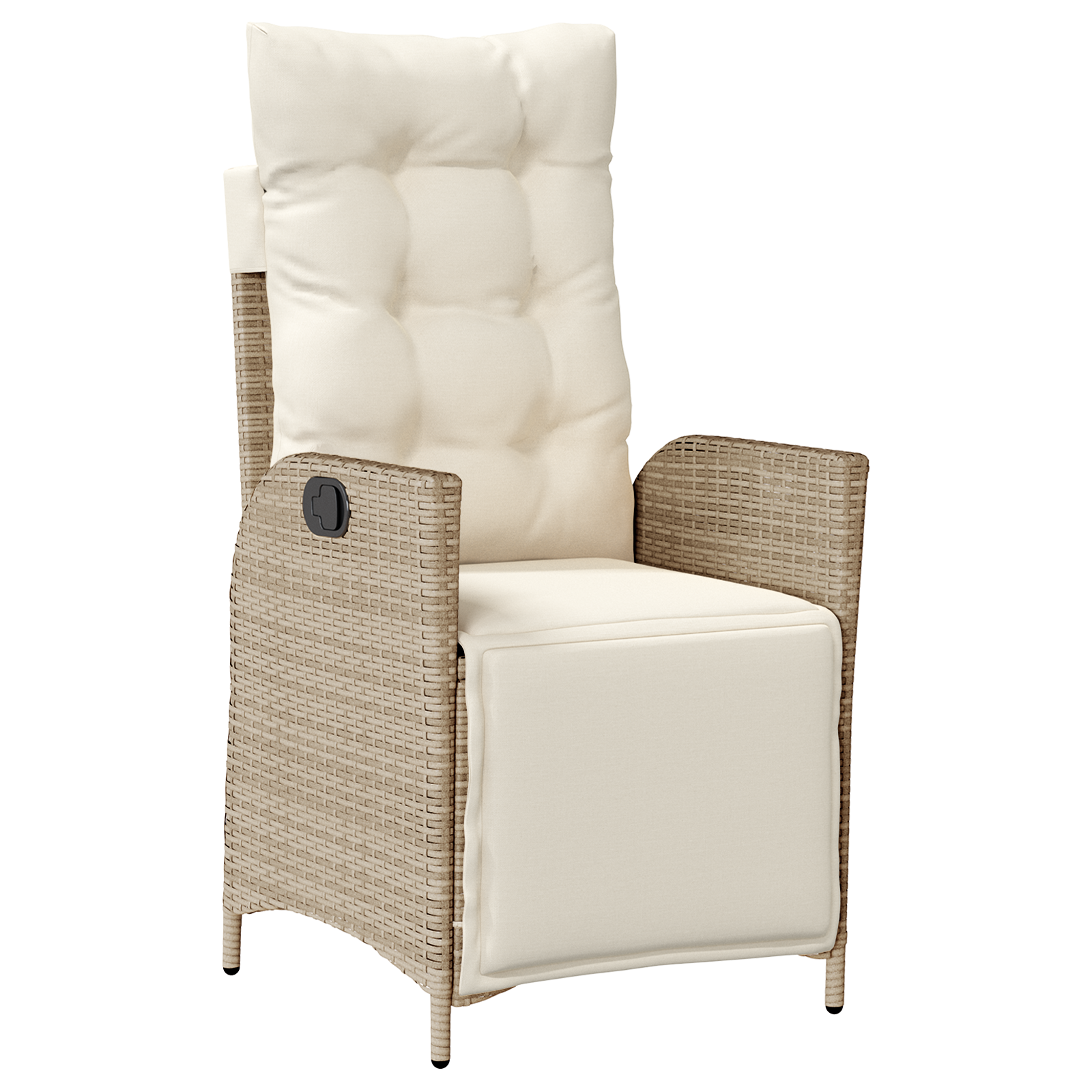 Set de Mobilier pentru Grădină din 3 Piese Bej Ratan Polimeric GartenMobel Dekor