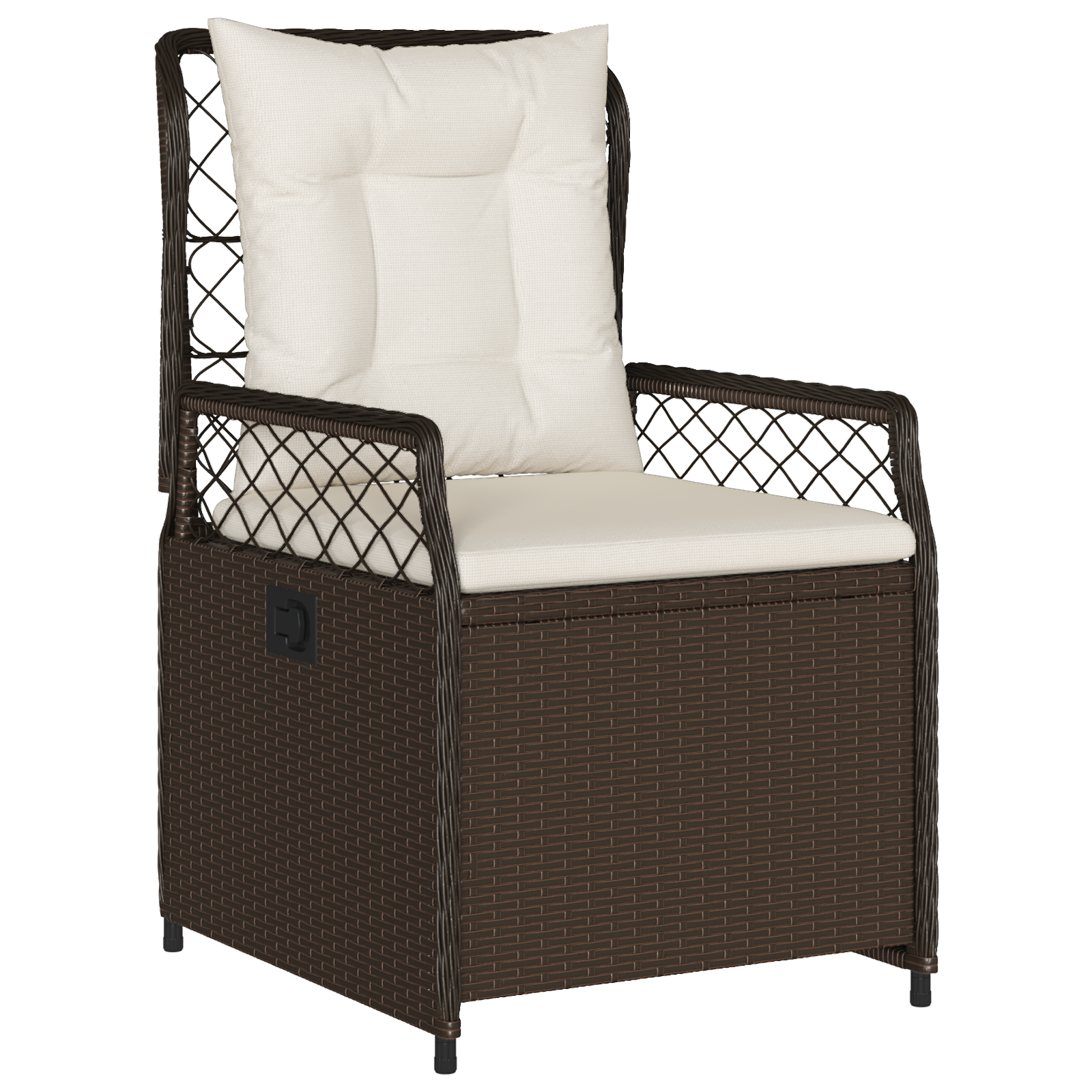 Set de Dining pentru Grădină de 5 Piese Maro Rattan Polimeric GartenMobel Dekor