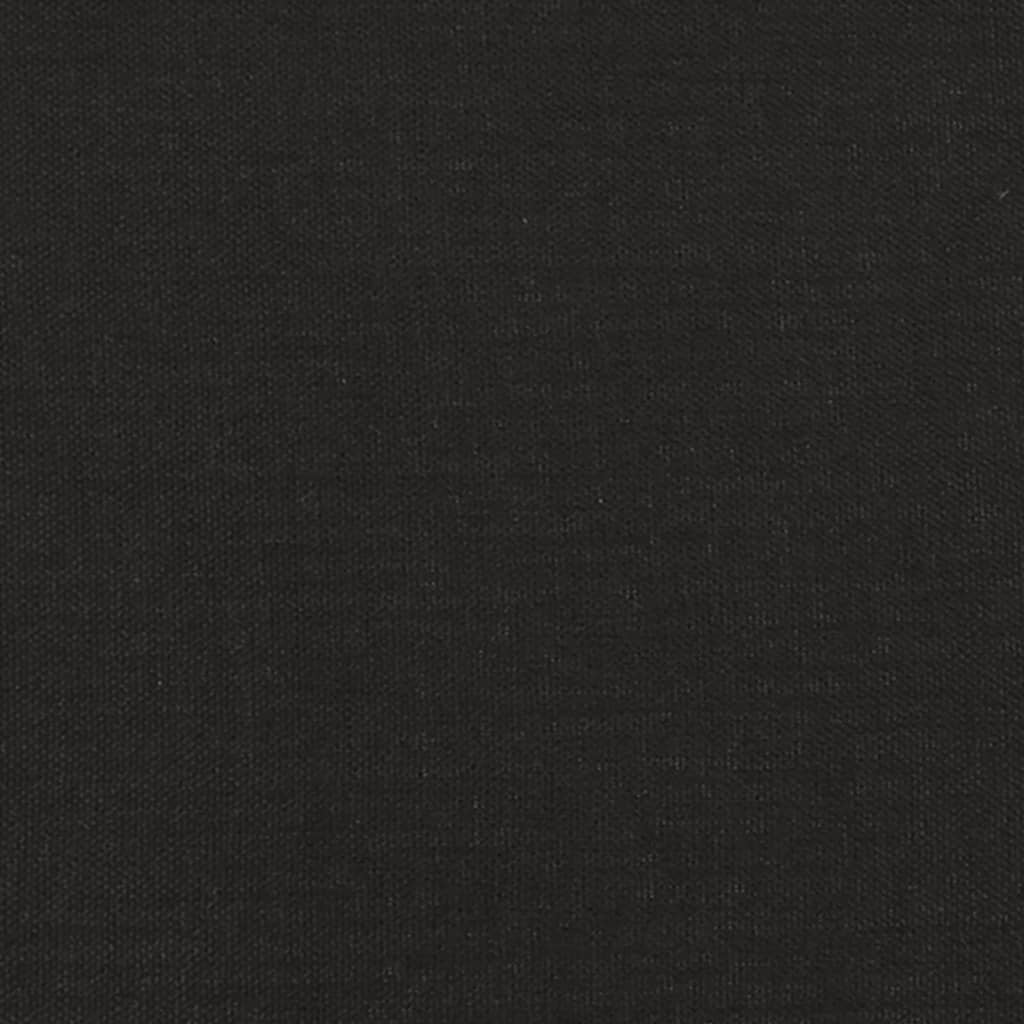 Scaun de relaxare, negru, textil și PVC GartenMobel Dekor
