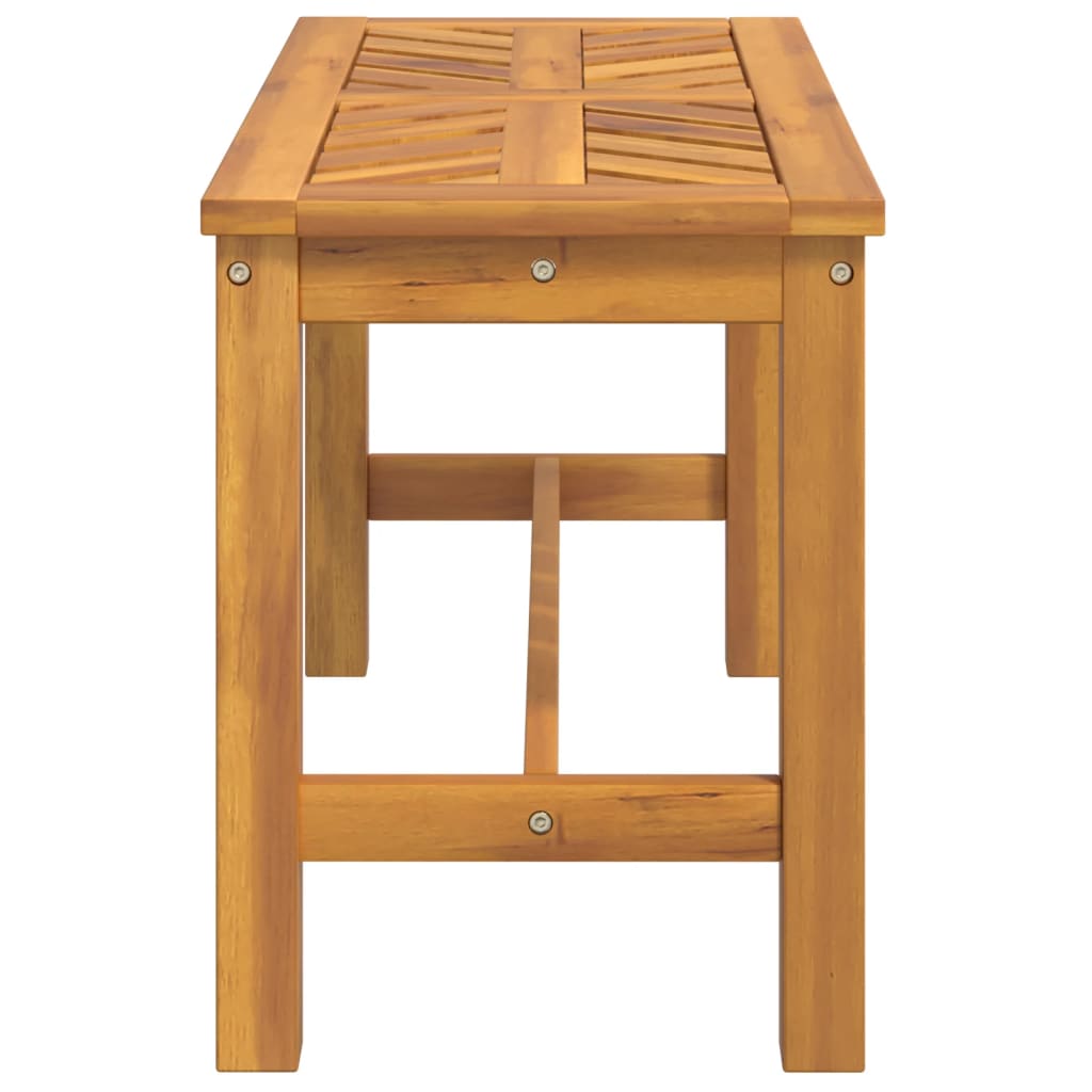 Bancă de grădină, 80 cm, lemn masiv de acacia GartenMobel Dekor