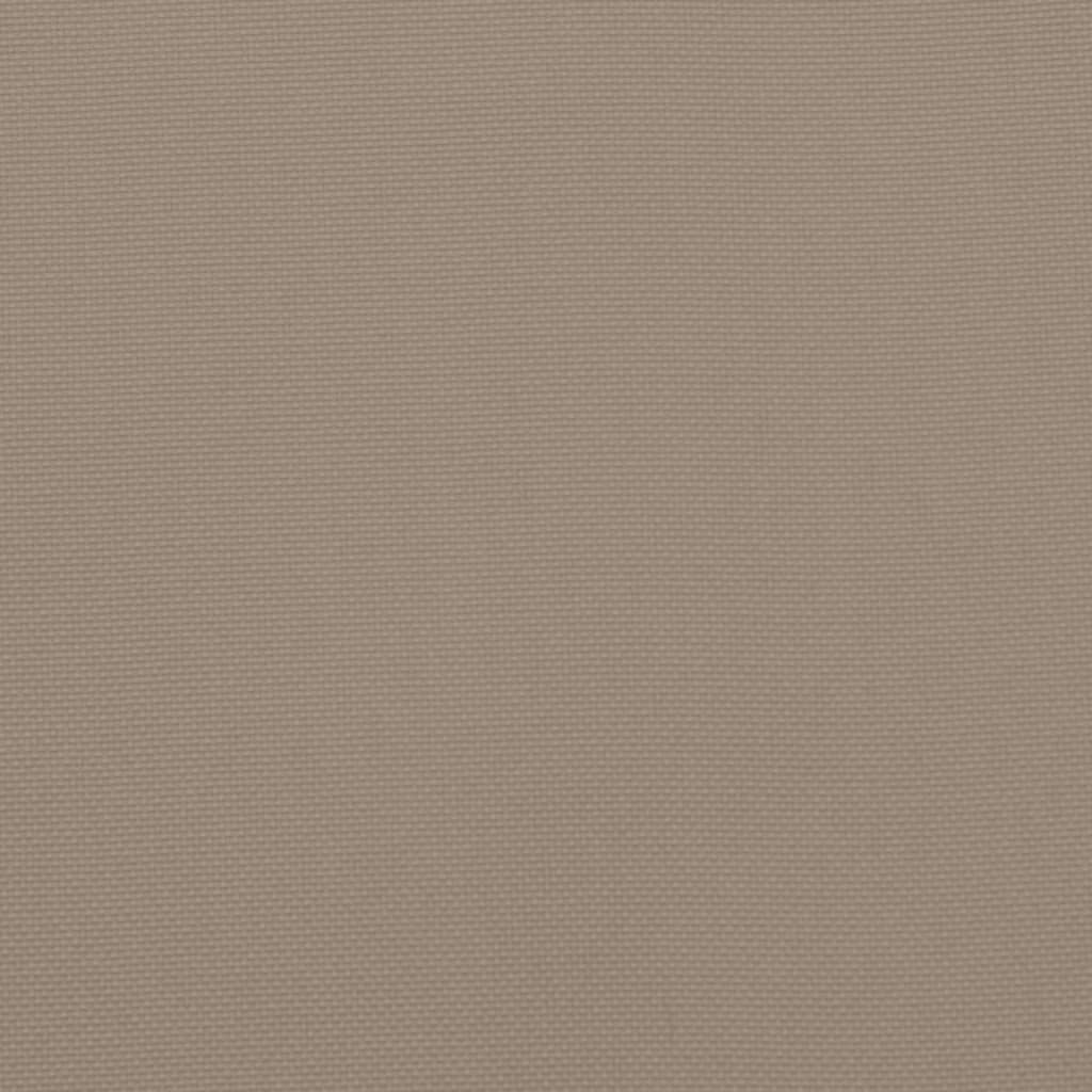 Perne de paleți, 3 buc., gri taupe, material textil GartenMobel Dekor