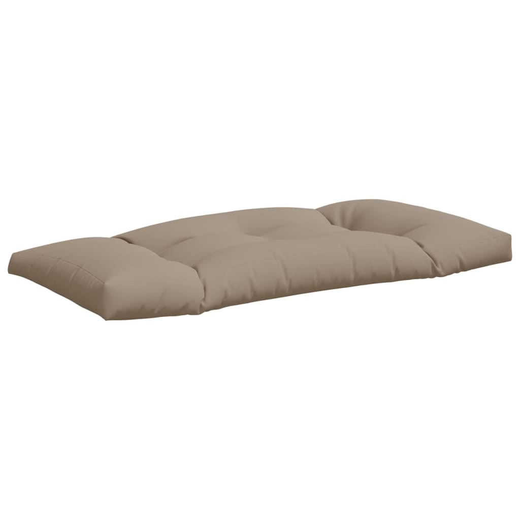 Perne de paleți, 3 buc., gri taupe, material textil GartenMobel Dekor